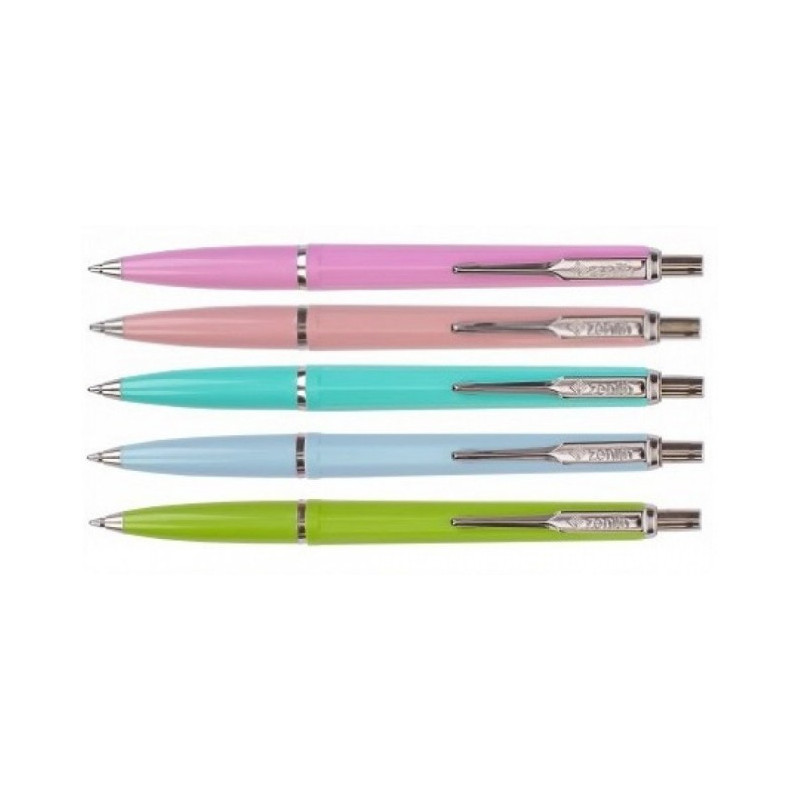 Długopis automatyczny ZENITH 7 pastelowe kolory 04072010