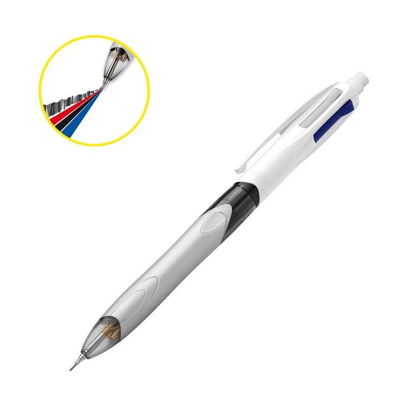 Długopis 4 Colours z ołówkiem 3+1 MULTIFUNCTION BCL BIC 942104