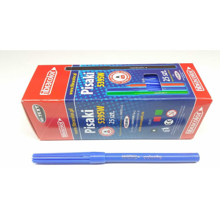 Flamastry FIBRACOLOR 539 (25) niebieskie