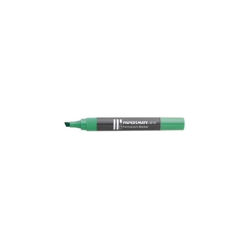 Marker permanentny W10 ścięty zielony S0192713 SHARPIE