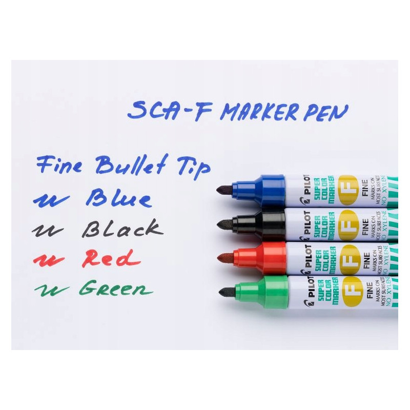 Marker permanentny PILOT SCA-F czarny PISCA-F-B