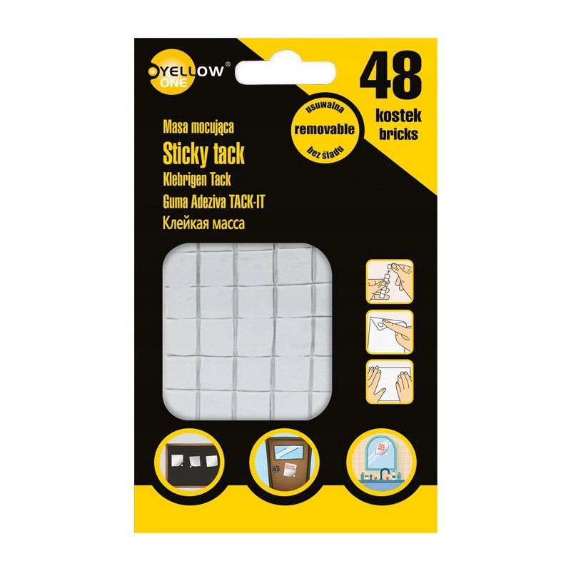 Masa mocująca YELLOW ONE 50g 48 kostek 125-1041