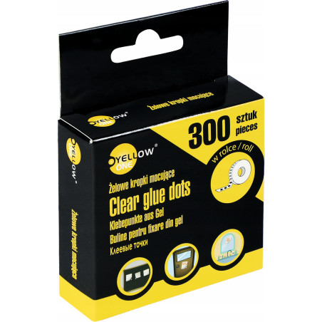 Żelowe kropki mocujące w rolce YL-10300 YELLOW ONE 125-1042