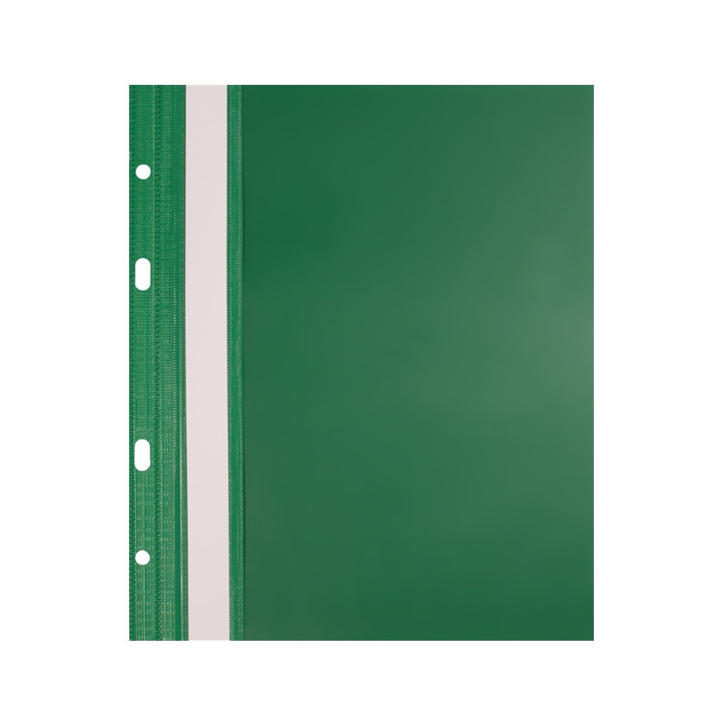 Skoroszyt na dokumenty twardy A5 wpinany do segregatora 10 sztuk zielony SH-11-02 BIURFOL