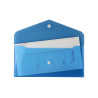 Teczka kopertowa na dokumenty A5 satyna PP 12sztuk mix kolorów TKS-02-00 BIURFOL