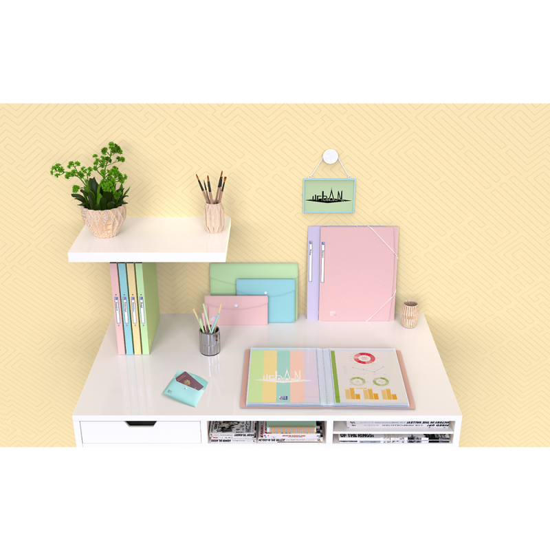 Teczka kopertowa Urban Oxford PASTEL A6 mix kolorów (5sztuk) 400187616