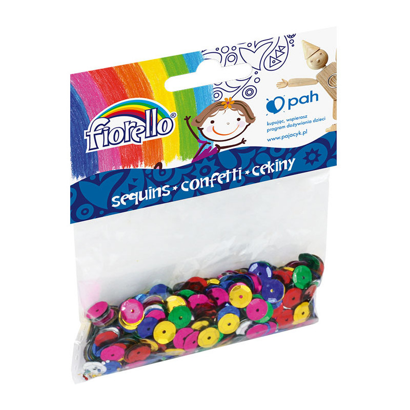 Cekiny konfetti FIORELLO kołka łamane GR-C14-8 170-2242