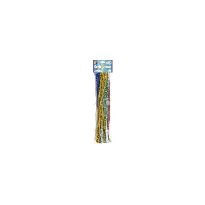 Druty kreatywne METALIK 6mm (40szt.) DP-6372 ALIGA