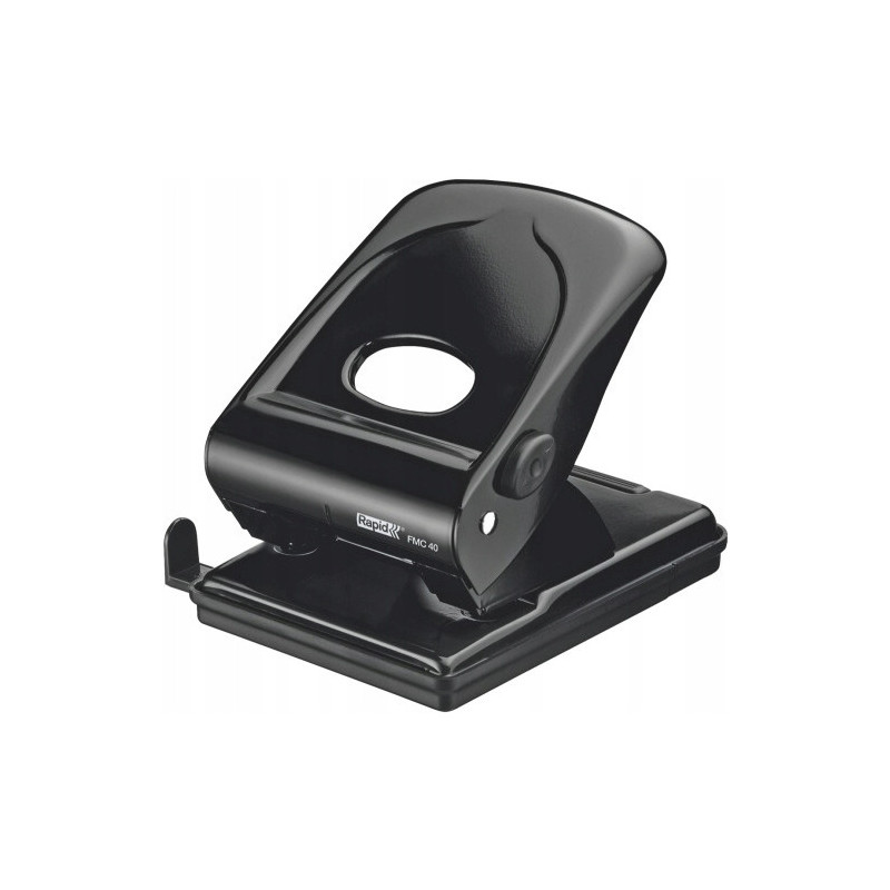 Dziurkacz FMC40 RAPID czarny 40 kartek duży metalowy 21835601