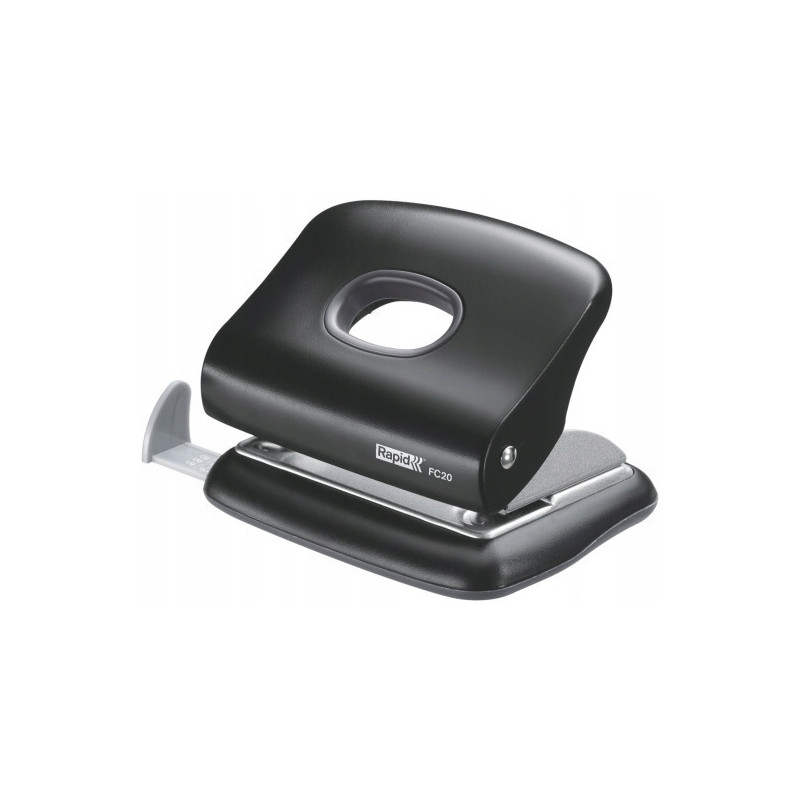 Dziurkacz mały FC20 RAPID czarny 20 kartek 23256400