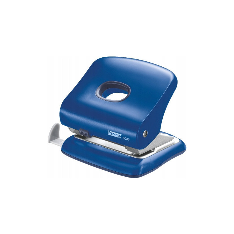 Dziurkacz FC30 RAPID niebieski 30kartek 23639402