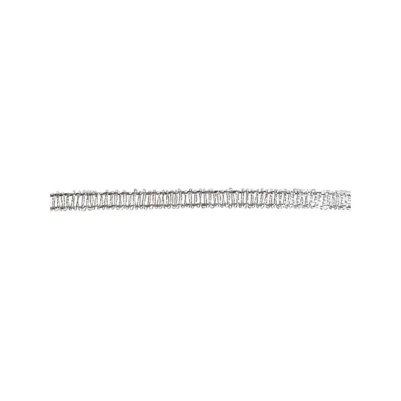 Sznurek-wstążka 3mm 20m srebrny 487303 TITANUM