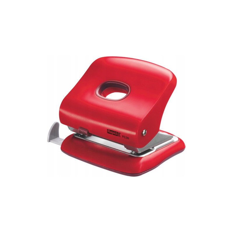 Dziurkacz FC30 RAPID czerwony 30kartek 23639403