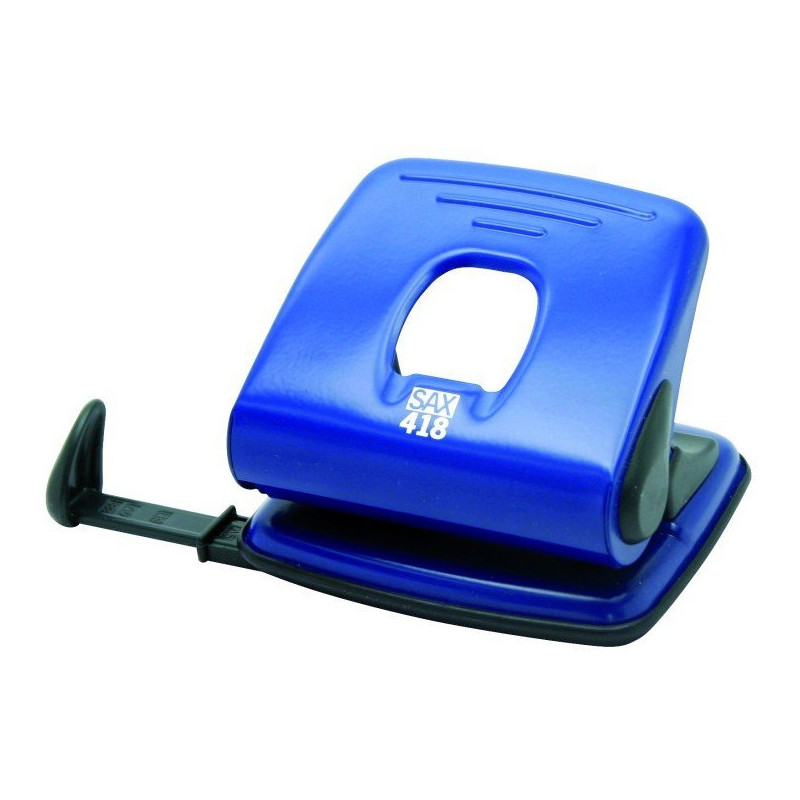 Dziurkacz SAX 418 niebieski 25k