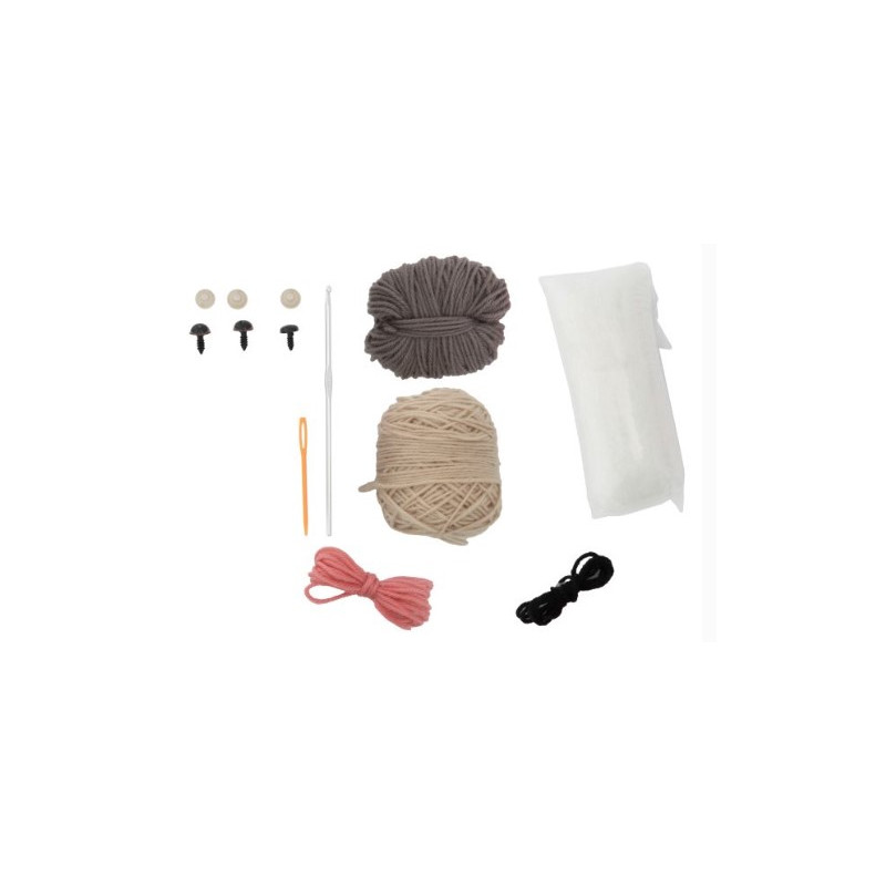 Zestaw do szydełkowania BULDOG 9,5x15,5x16cm CR1714/GE GRAFIX