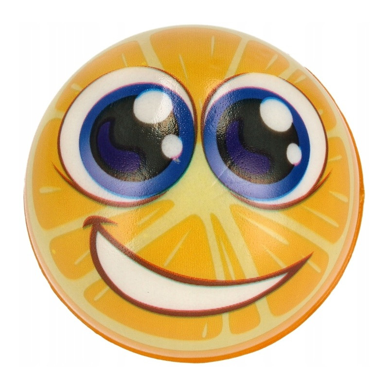 Piłka antystresowa 7cm OWOCE mix 459817 MEGA CREATIVE