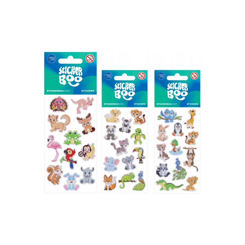 Naklejki 66x180 S-BOO Sweet Animals 541701