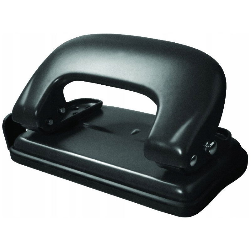 Dziurkacz metalowy 10k. czarny GD008-AV TETIS