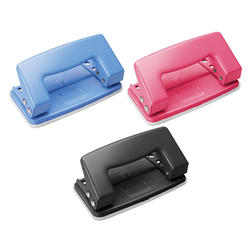 Dziurkacz stalowy do 8 kartek mix kolorów FOROFIS CENTRUM