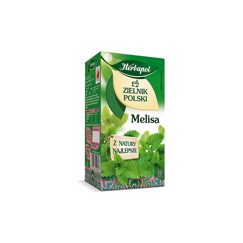 Herbata HERBAPOL ZIELNIK POLSKI (20 torebek) melisa