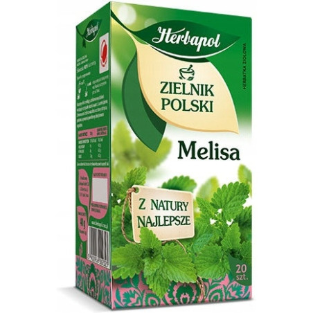 Herbata HERBAPOL ZIELNIK POLSKI (20 torebek) melisa