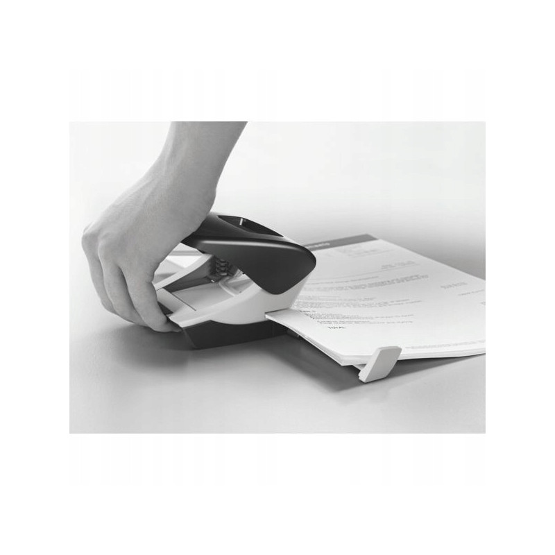 Dziurkacz 5008 LEITZ WOW metaliczny czarny 30kartek,10 lat gwarancji, 50081095