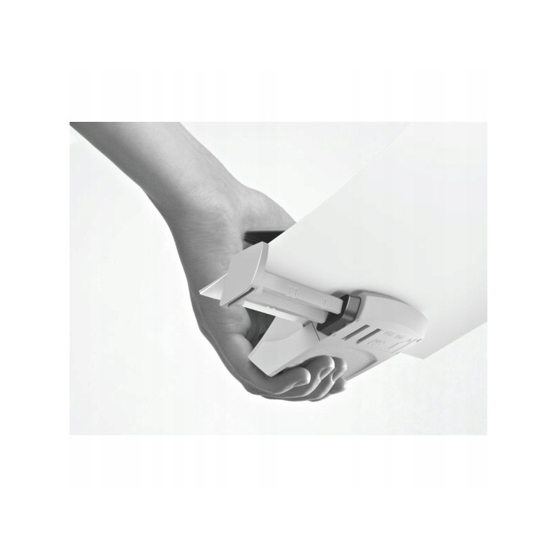 Dziurkacz Mini metalowy Leitz WOW, czarny, 10 lat gwarancji, 10 kartek 50601095