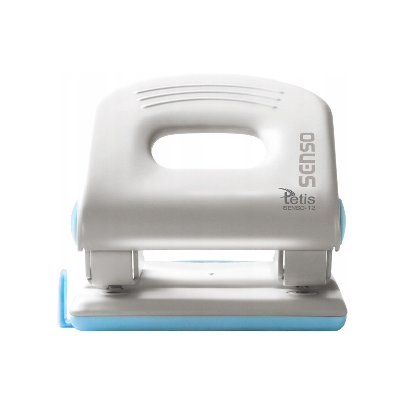 Dziurkacz biurowy niebieski do 40kartek SENSO-12 TETIS