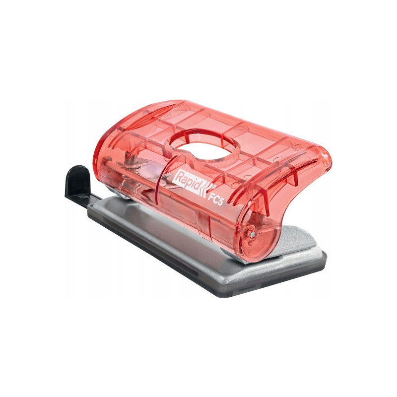 Dziurkacz mini Rapid Colour`Breeze FC5 10 kartek koralowy 5001533 RAPID