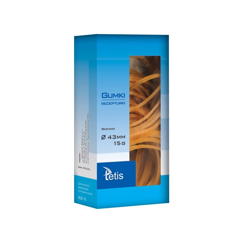 Gumki recepturki 43mm 15g GG201-A TETIS