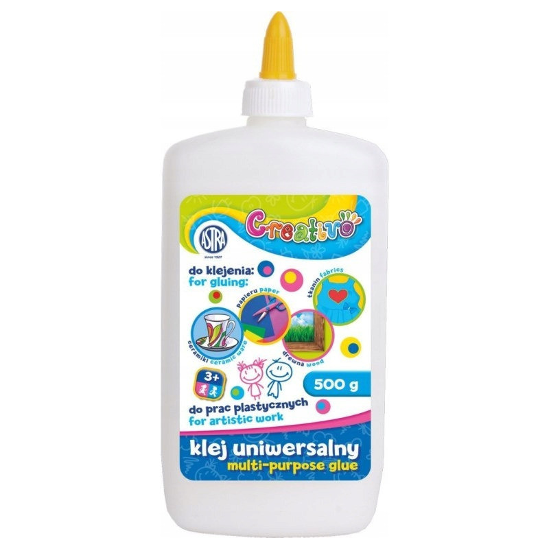 Klej uniwersalny w płynie CREATIVO szkolny 500g 401113002 ASTRA