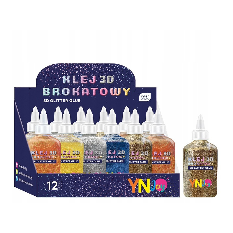 Klej brokatowy 3D 40g YNJ