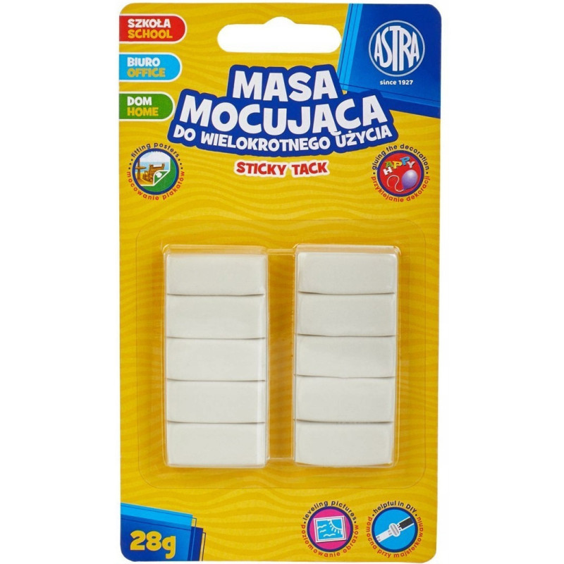 Masa mocująca samoprzylepna 28g blister 401119001 ASTRA