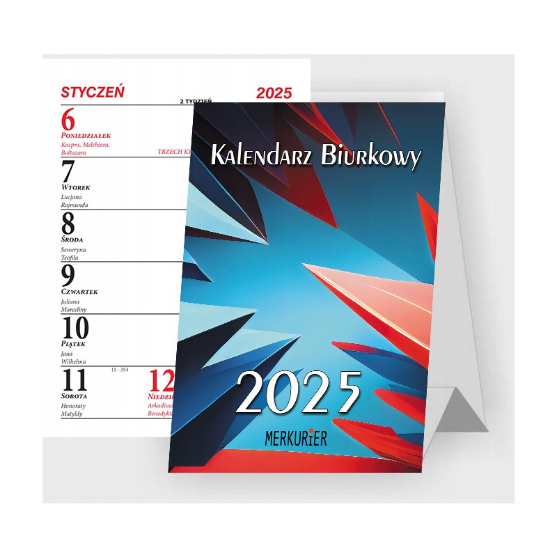 Kalendarz biurowy pionowy MERKURIER B1 BESKIDY