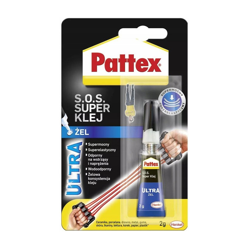 Klej żel 2g PATTEX SOS 941298 1471937 HENKEL
