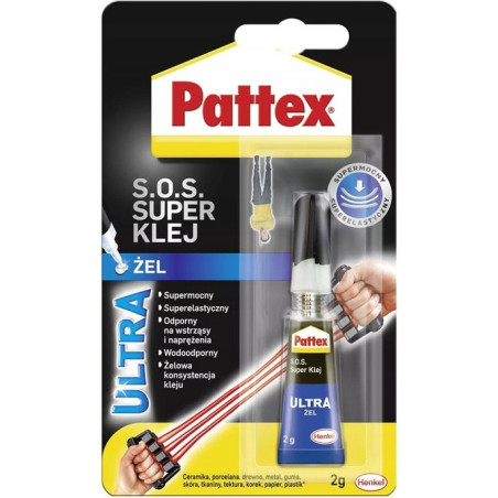 Klej żel 2g PATTEX SOS 941298 1471937 HENKEL
