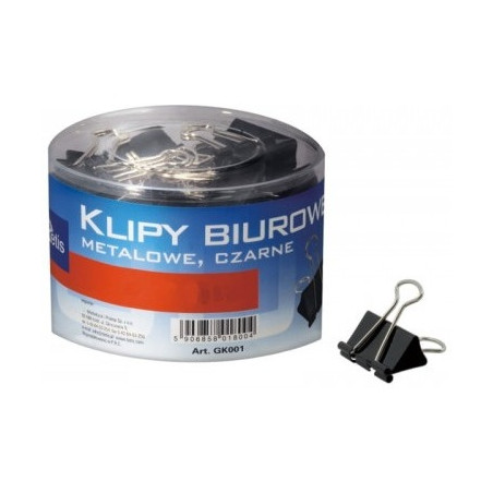 Klipy 15mm 60szt. GK001-A TETIS