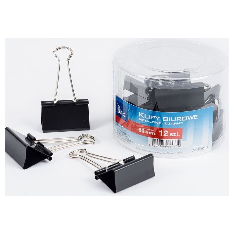 Klipy 50mm 12szt. GK001-F TETIS