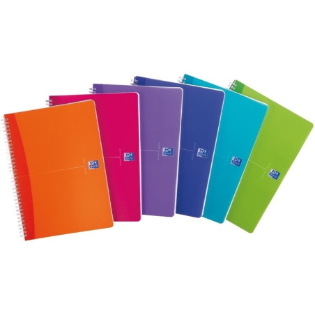 Kołonotatnik A5 90k PP OXFORD MY COLOURS kratka 100102483