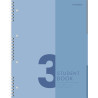 Kołozeszyt B5 100k kratka 3 przedmioty STUDENT BOOK 400179525 TOP 2000