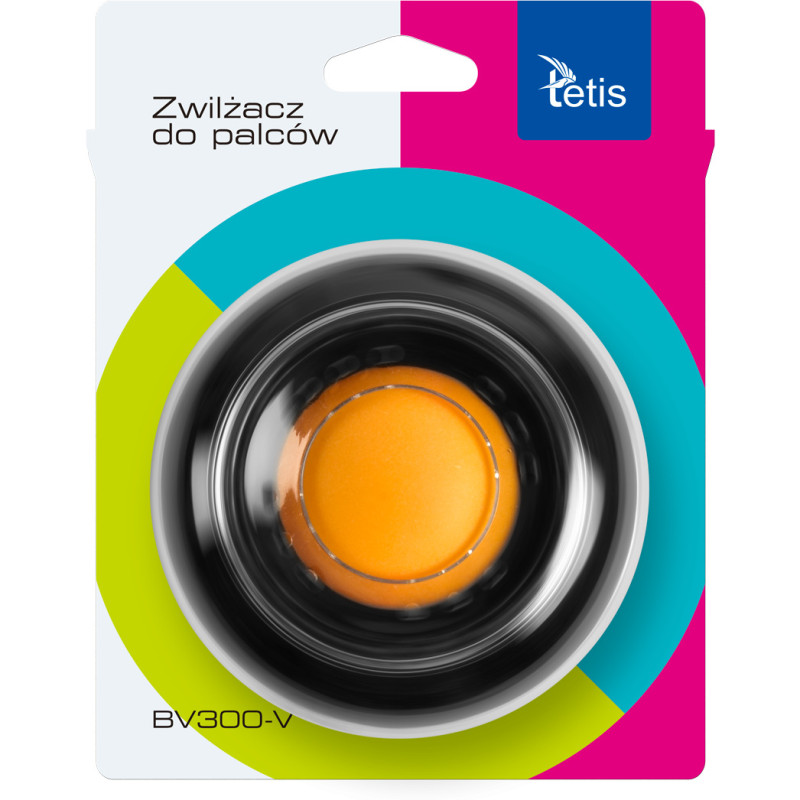 Zwilżacz do palców CZARNY BV300-V TETIS