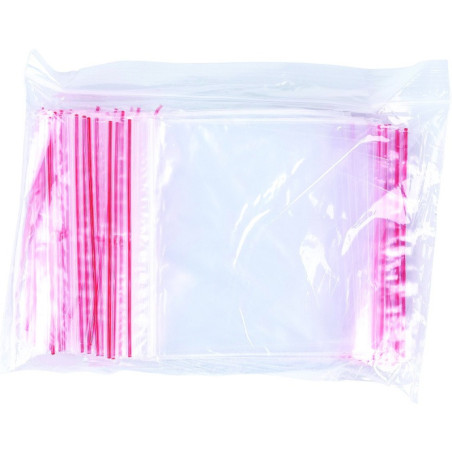 Torebki strunowe 100x100mm (100szt) LDPE, OFFICE PRODUCTS 15072815-90