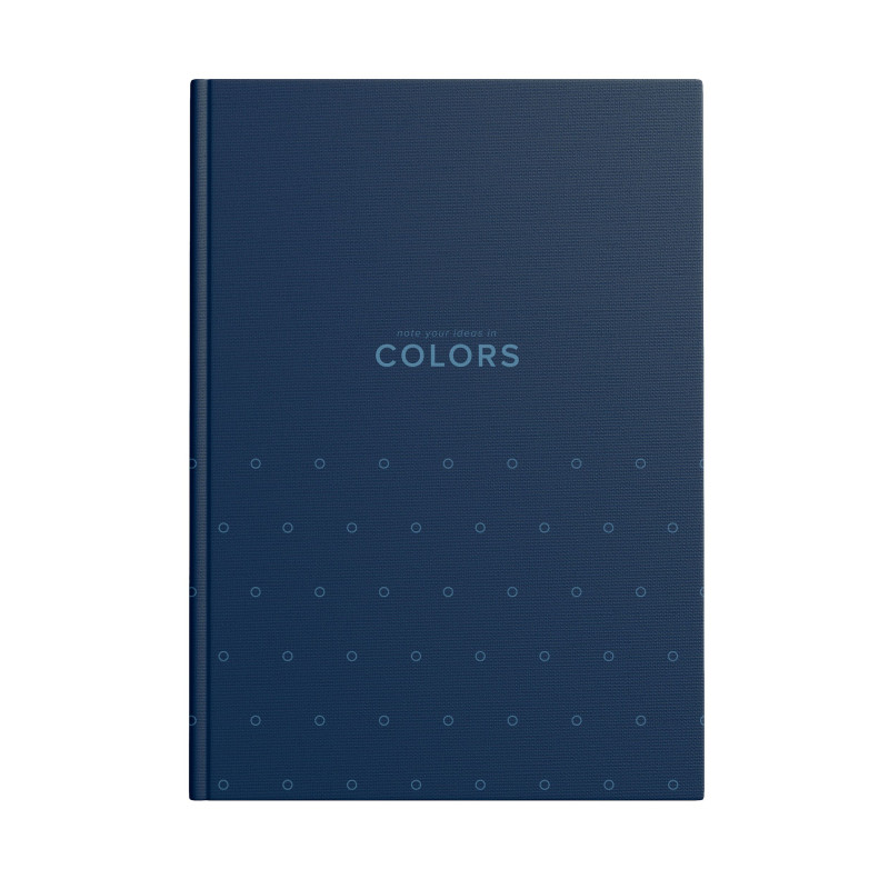 Zeszyt szkolny A4 Brulion 96 kartek w kratkę 70g COLORS mix kolorów 400169203 TOP 2000