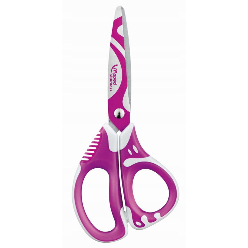 Nożyczki szkolne ZENOA FIT asymetryczne 13cm MAPED 670112