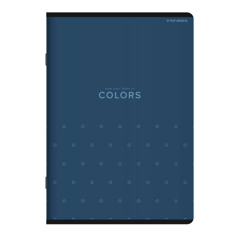 Zeszyt A4 96k kratka margines COLORS 400169189 TOP 2000