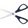 Nożyczki 20cm Easycut 300 soft grip niebieskie 326323 BERLINGO