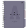 Kołozeszyt A4 100k. kratka 90g przekł PP ACADEMY
