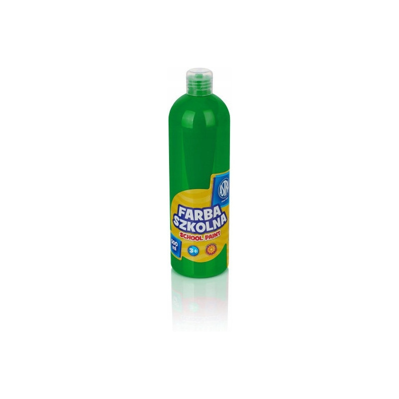 Farba szkolna 500 ml - zielona jasna 83410902 ASTRA