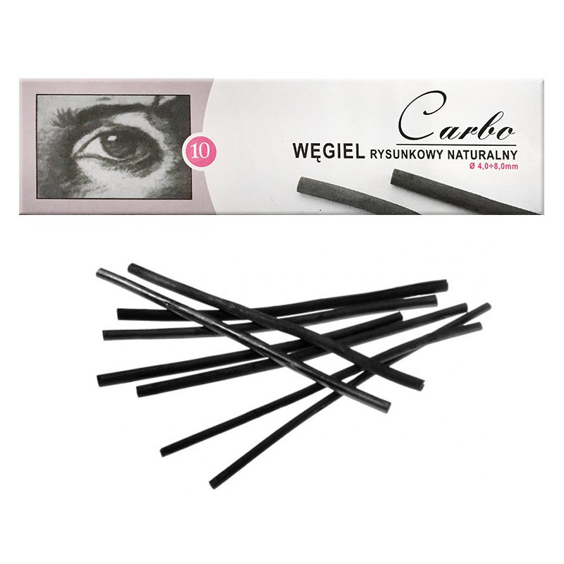 Węgiel rysunkowy naturalny W10 LENGO