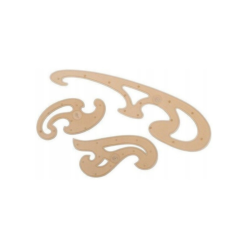 Krzywiki zestaw 3 (3szt.) 750068 KOH-I-NOOR